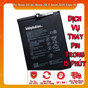 Pin Webphukien cho Huawei Honor 10 Lite, Honor 20i, Honor 10 Việt Nam HB396286ECW 3400mAh